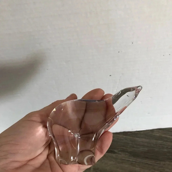 Vtg Hand Blown Art Glass  Polar Bear - Picture 8 of 12